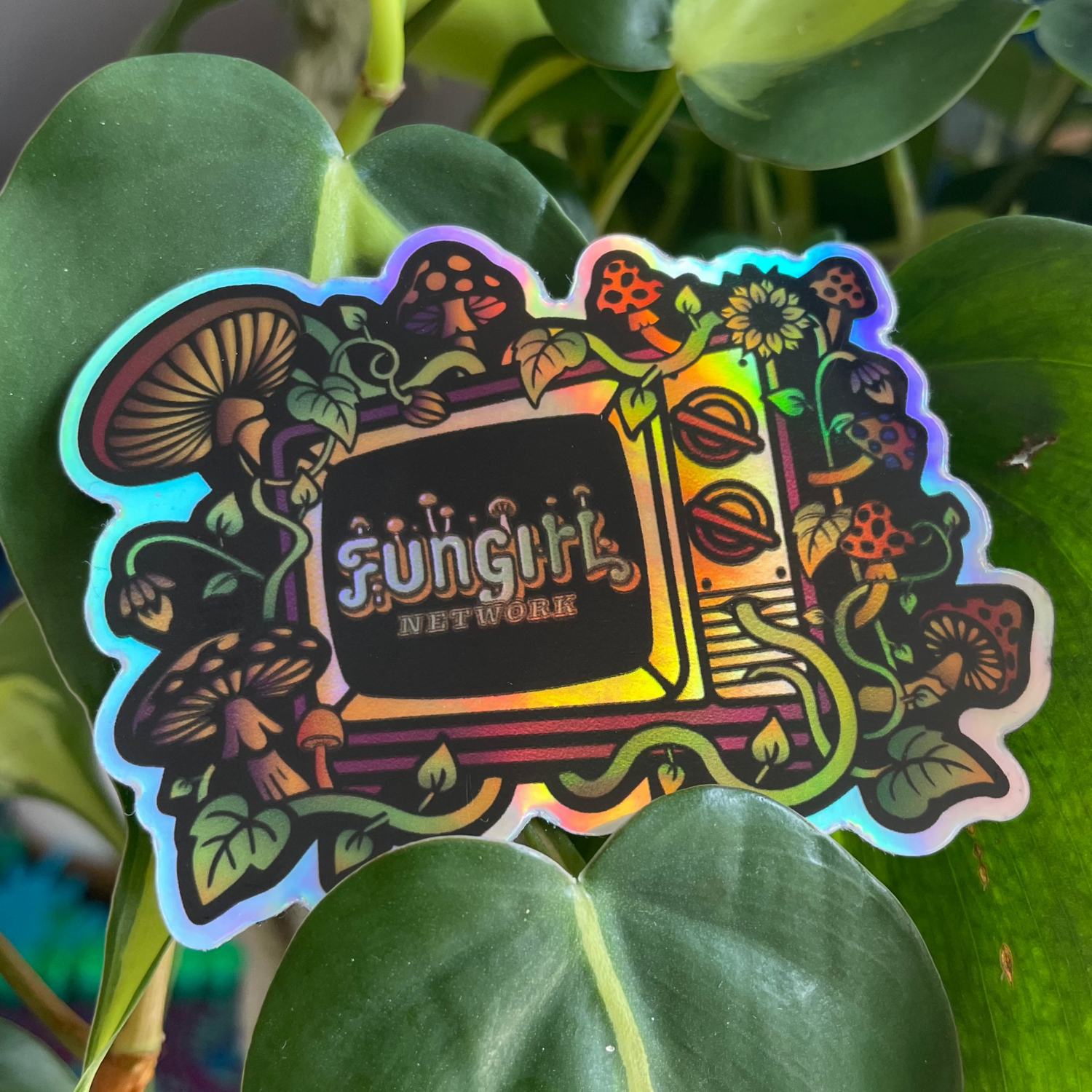 mushroom sticker