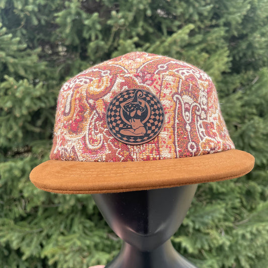 Desert paisley - 5 Panel Hat - Short Brim 2