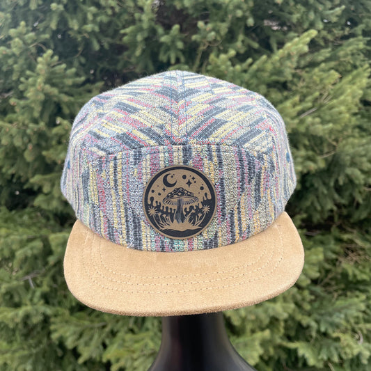 Pastel Geo - 5 Panel Hat - Short Brim 3